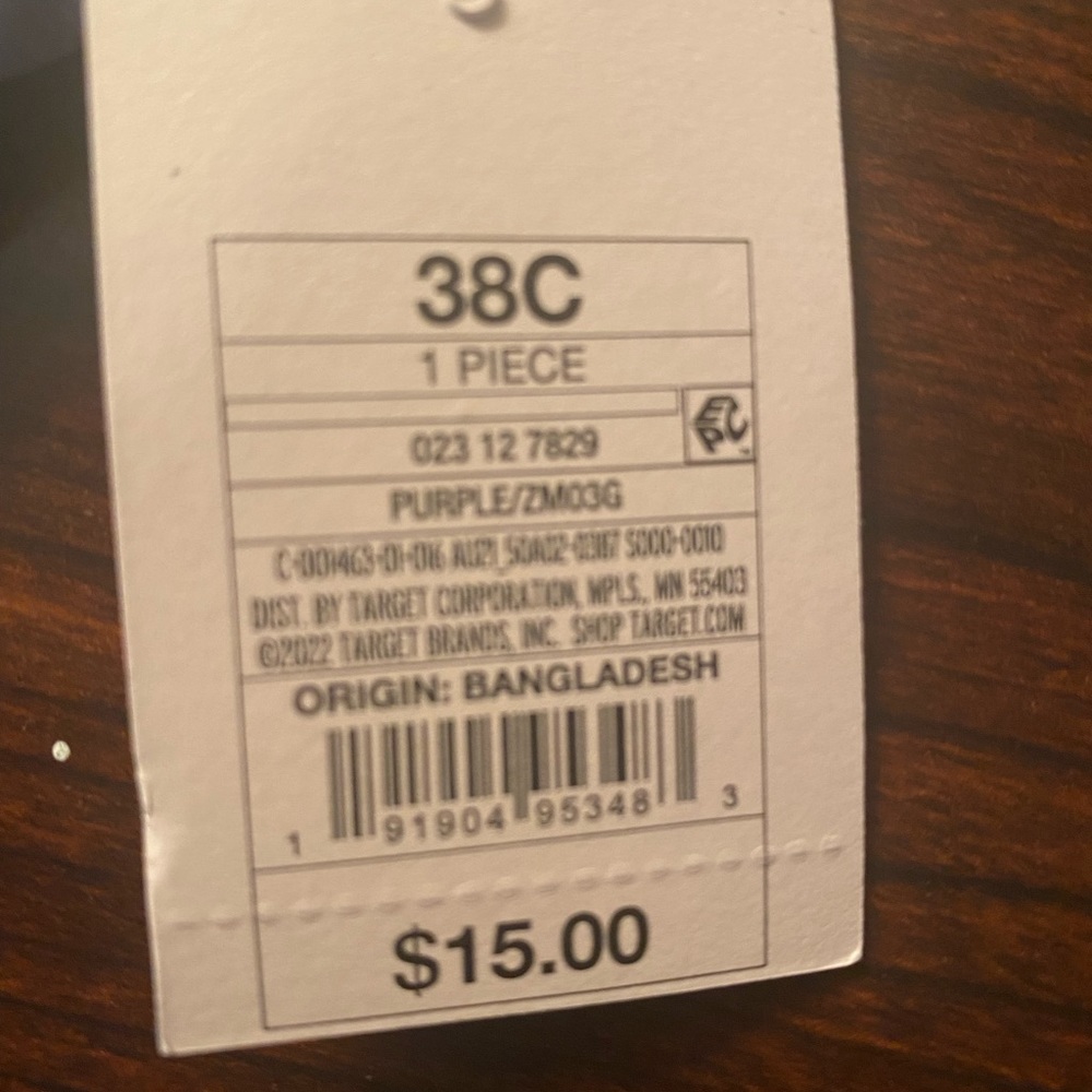 NWT Auden wireless bra 38C - Picture 5 of 5